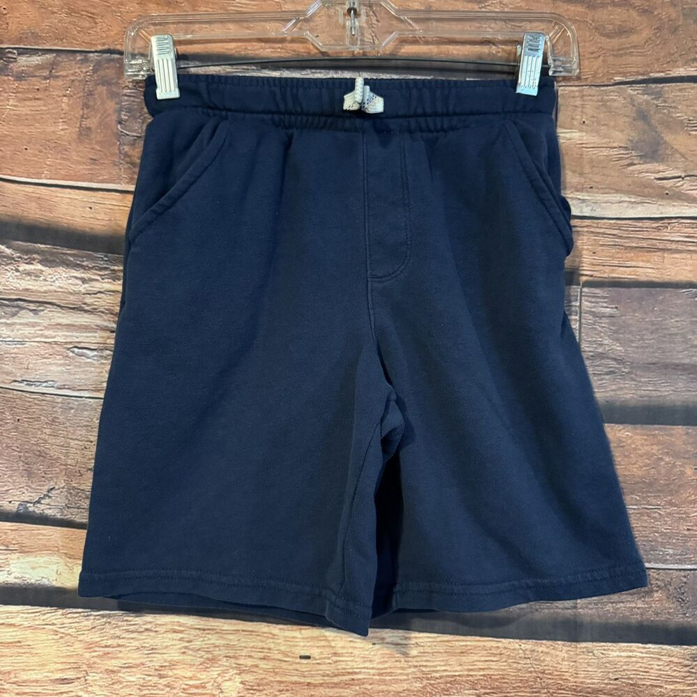 Garanimals Boys Navy Blue Pull-On Shorts Size 10 Elastic Waist Drawstring Pocket